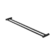New Mecca Double Towel Rail 800mm Matte Black