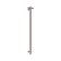 Heated Vertical Towel Rail Brushed Bronze