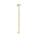 Heated Vertical Towel Rail Brushed Gold