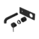Mecca Wall Basin/Bath Mixer 185mm Trim Kits Only Matte Black