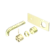 Mecca Wall Basin/Bath Mixer Handle Up 160mm Trim Kits Only Brushed Gold