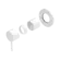 Mecca Shower Mixer 80mm Plate Trim Kits Only Matte White
