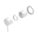 Mecca Shower Mixer 60mm Plate Trim Kits Only Matte White